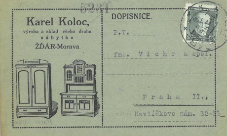 26-026 (prošlá poštou 15. 7. 1931)