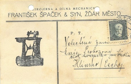 26-045 (prošlá poštou 27. 7. 1930)