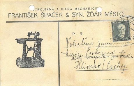 26-045 (prošlá poštou 27. 7. 1930)