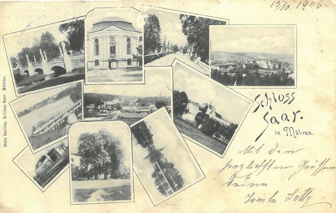 07-164 (prošlá poštou 13. 10. 1905)