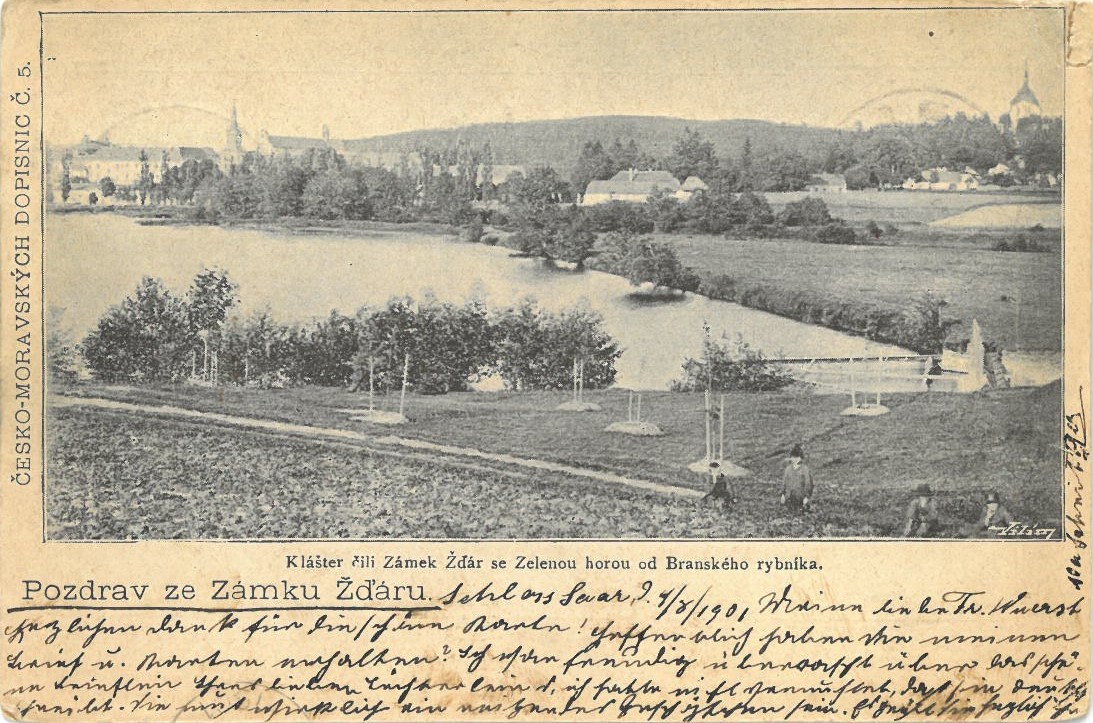 07-165 (prošlá poštou 5. 8. 1901)